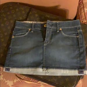 Rich & Skinny Mini Denim Skirt